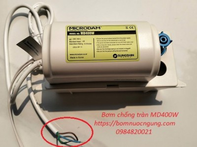 Bơm treo tường chống tràn MD400W SS